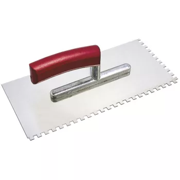   KAUFMANN fogazott glettvas 130×280mm 15x15mm fogazás rozsdamentes (1701715)