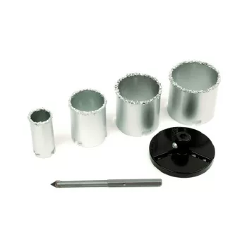   Bautool csempelyukfúró készlet 33-53-67-83mm csempéhez puha lapokhoz (b12278600)
