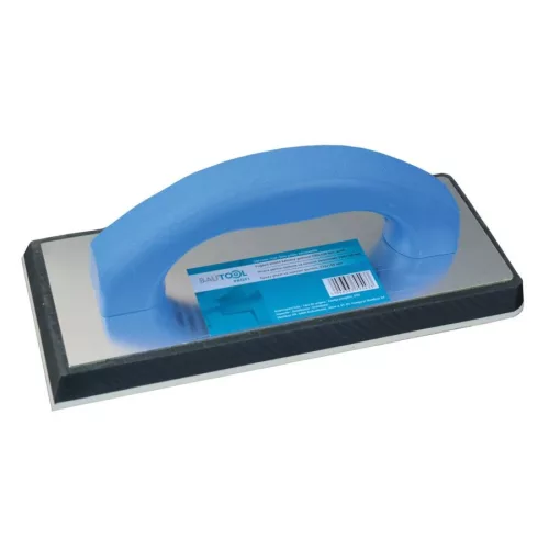 Bautool fugázó simító kemény gumival 230x100mm, profi (b40500)