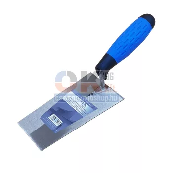   Bautool berni burkolókanál, acél, 140mm soft nyél erősített hegesztett (b5602053701)