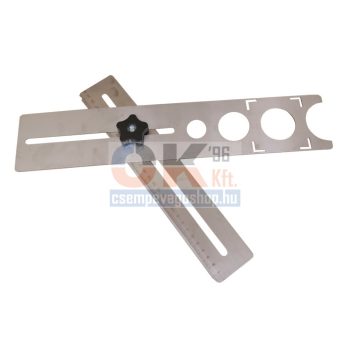   Bautool burkoláshoz kiegészítő, helymeghatározó pozíció meghatározó sablon 40cm (b622500)