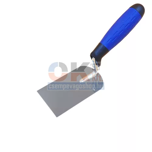 Bautool gipsz és burkolókanál inox 60mm soft nyél (b640260)