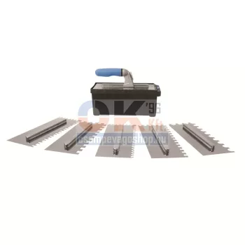   Bautool glettvas készlet, 6 db-os, 8-10-12-10×20 mm-tigris fog (b651884)