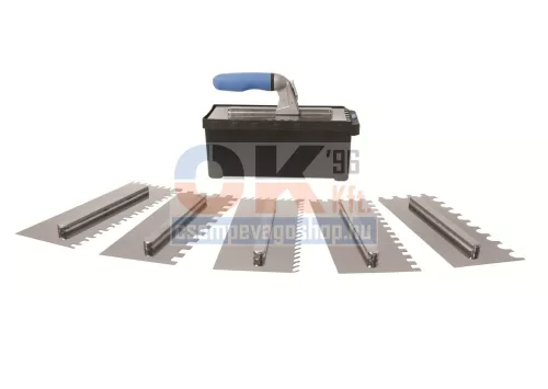 Bautool glettvas készlet, 6 db-os, 8-10-12-10×20 mm-tigris fog (b651884)