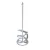 Bautool habarcs és ragasztó, keverőszár 120×600mm M14 (bfxe02)