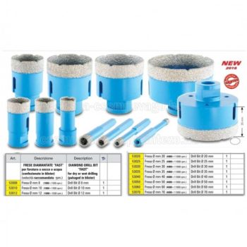 SIGMA gyémántfúró, gyémánt lyukfúró sarokcsiszolóhoz