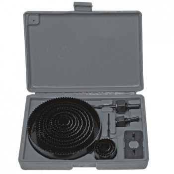   Dedra lyukfúró készlet 19;22;28;32;38;44;51;64;76;89;102;127 (ded-0793)