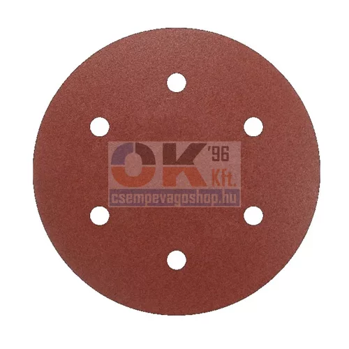 Dedra falcsiszolóhoz tépőzáras csiszolólap P100 5db 225mm (ded7749c2)