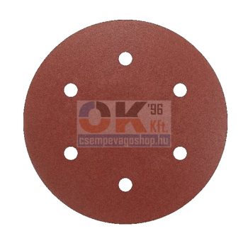   Dedra falcsiszolóhoz tépőzáras csiszolólap P180 5db 225mm (ded7749c5)