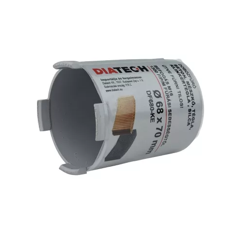 DIATECH gyémánt dobozfúró 72mm (df720-ke)