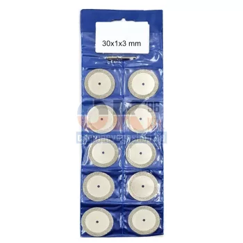   Distar gyémánttárcsa befogópatronos géphez 30x1x3mm 10db (disY80L5TEB)