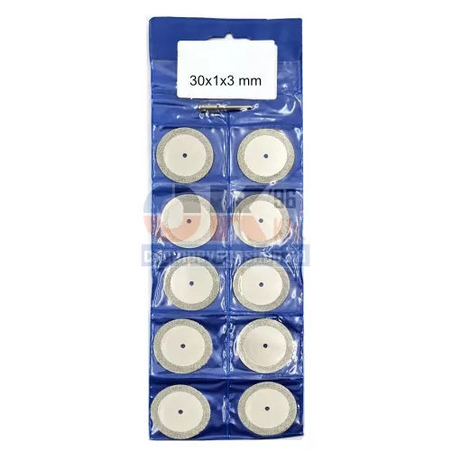 Distar gyémánttárcsa befogópatronos géphez 30x1x3mm 10db (disY80L5TEB)