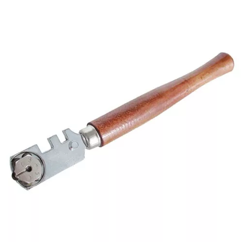 Extol üvegvágó, 6 kerekes, fa nyéllel, 130mm hosz (e105153)