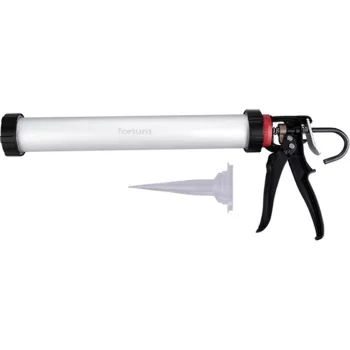   Extol fém kinyomópisztoly 380mm aluminium tubustartó (e4770827)