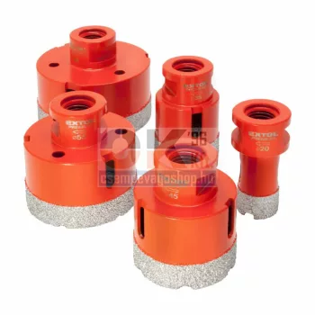   Extol gyémántfúró körkivágó készlet 20-35-45-55-68 mm × M14 (e8802995)