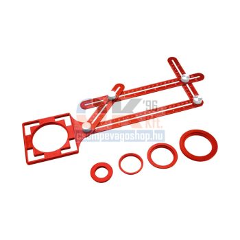   Extol furatjelölő, szögmásoló vonalzó egyben (e8825122)