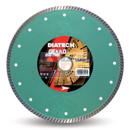 Diatech gyémánttárcsa GEKKO 200x30/25,4 mm (gk200)