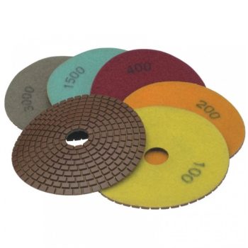   Dedra gyémántszemcsés polirozó és csiszoló tárcsa P100 125mm (h12g0100)