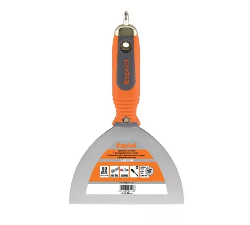 Kapriol festékkaparó spakli 150 mm széles inox gipszkartonozáshoz (k23148)