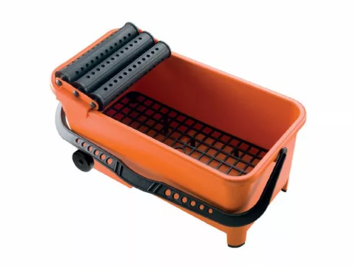 Kapriol burkoló vödör, fugamosáshoz 20 liter komplett tripla görgővel (k25678)