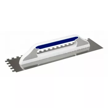   Kubala, Fém fogazott glettvas rozsdamentes soft nyél 130 x 480 mm, fog: 8x8 mm (mak0253)