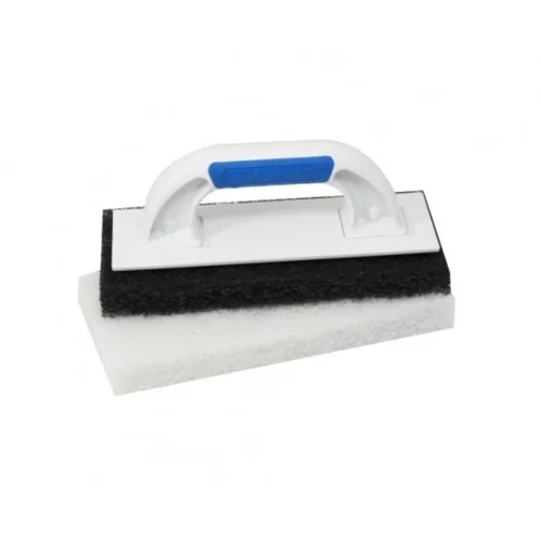 Kubala, Csiszoló tisztitólap tépőzáras komplett nyéllel 250×120mm +1-1db cserelap (mak0360)