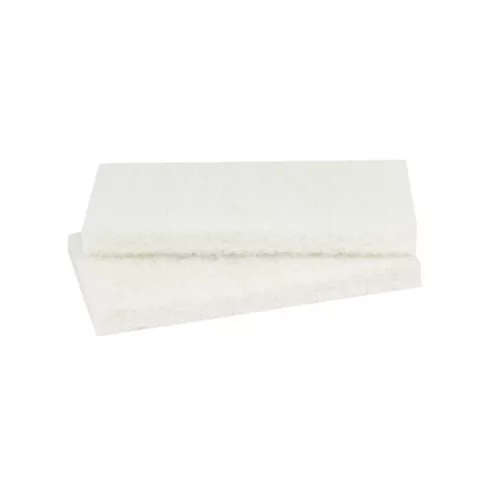 Kubala, Csiszoló tisztítólap tépőzáras cserelap 2db fehér finom 250×120mm (mak0362)