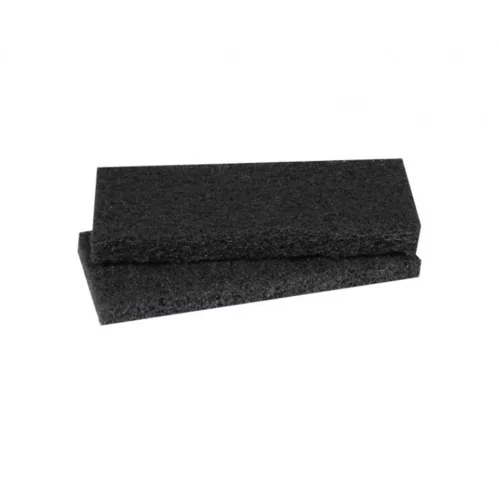 Kubala, Csiszoló tisztítólap tépőzáras cserelap 2db fekete durva 250×120mm (mak0363)