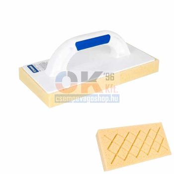   Kubala fugalemosó szivacs 28×14×3cm Hydro, bevágott X (mak0371)