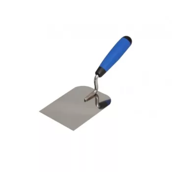   Kubala kéziszerszám, Kőműves burkoló gipszkanál gumirozott nyéllel 100mm (mak0934)