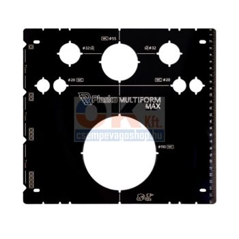 Plasko multi geberit jelölő sablon aluminium (pl531823mf)