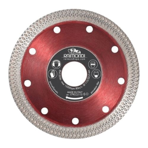 Raimondi gyémánttárcsa 115×22,2 mm száraz vágáshoz  (r179ccl115)