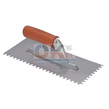 Raimondi fogazott glettvas 28x12cm, 3x3 mm (r183q3g)