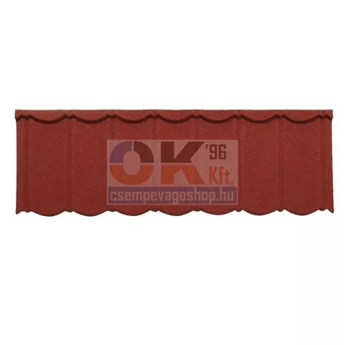 DREPA BONDrose kőzúzalékos, modulos cserepes lemez 1db (roofbond-rose)