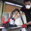 Rubi TC-125 elektromos körfűrész készlet (gép+sín) (ru51901k)