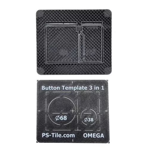 Rejtett geberit burkolható nyomólap OMEGA (sf175omega)