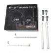 Rejtett geberit burkolható nyomólap OMEGA (sf175omega)