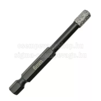  SKT 203 gyémánt lyukfúró fúrógéphez, 6 mm, bit befogású (skt203006)