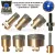 SKT 226 PRO gyémánt lyukfúró készlet 20-35-40-43-50-68 mm (skt226008c)