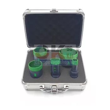   SKT 306 PRÉMIUM gyémánt lyukfúró készlet 20-35-45-50-68 mm (skt306004)