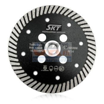SKT 519 turbo gyémánttárcsa 125x22,2mm (skt519125cs)