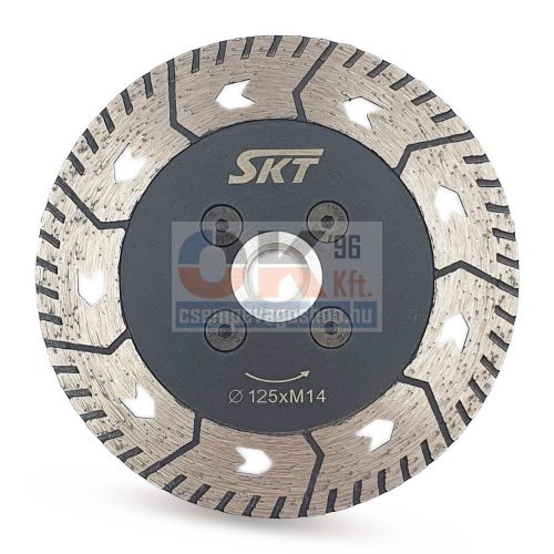 SKT 533 vágó és csiszoló gyémánttárcsa 125mm x M14 (skt533125)