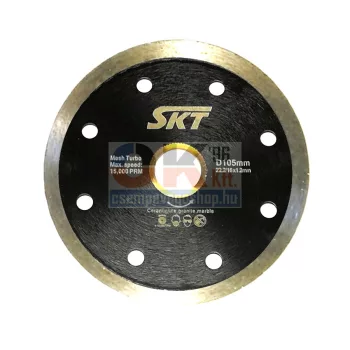   SKT 537 gyémánttárcsa vizes vágáshoz 250×25,4mm (skt537250)