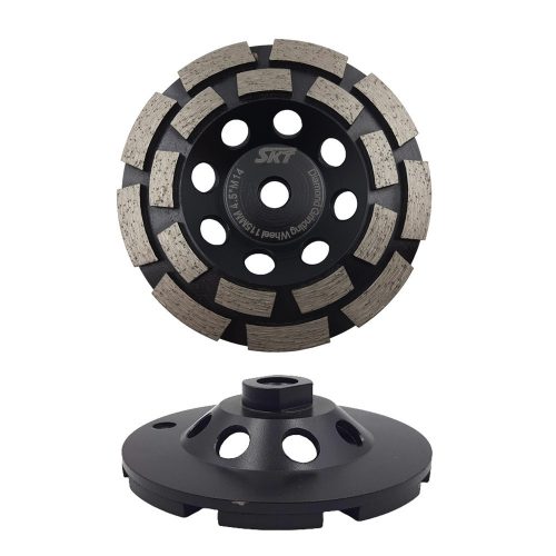 SKT PROFI gyémánt csiszolótárcsa kétsoros betoncsiszoló tárcsa 125× M14 (skt541125m14)