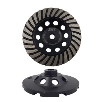   SKT PROFI gyémánt csiszolótárcsa betoncsiszoló tárcsa turbos felület 125× M14 (skt542125m14)