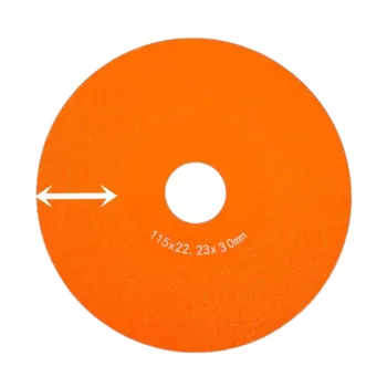   SKT 624 gyémánt üvegvágó és csiszoló tárcsa D115mm× 22,2mm (skt624n30z115)
